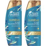 شامپو ضد شوره Supreme Sclap - جوانسازی با روغن آرگان برای موی خشک، بسته دوتایی 400 میلی لیتری 1 شامپو ضد شوره Supreme Sclap – جوانسازی با روغن آرگان برای موی خشک، بسته دوتایی 400 میلی لیتری