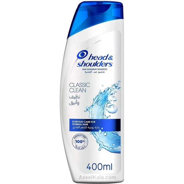 Head Shoulders Anti dandruff Shampoo classic 400ml 1
